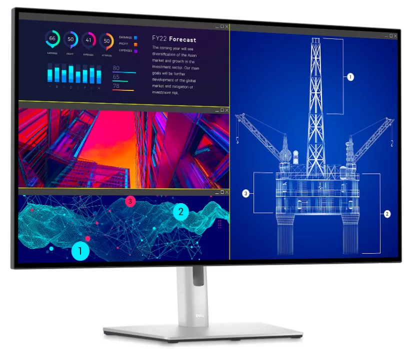 Màn hình Dell UltraSharp 32 4K USB-C Hub - U3223QE